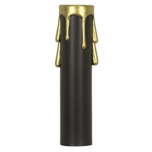 (4-Pack) Candle Cover in Black