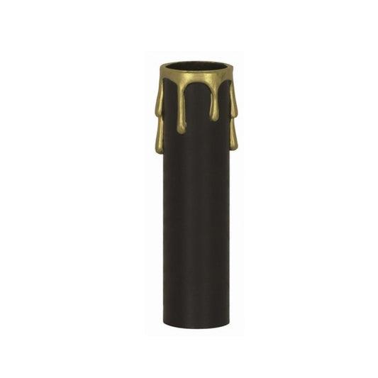(4-Pack) Candle Cover in Black