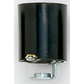 (4-Pack) Satco 90-407 Keyless Lampholder, 1/8 IP Hickey, Screw Terminals, 2" Overall Height, 1-1/4" Diameter, 660W, 250V, Black