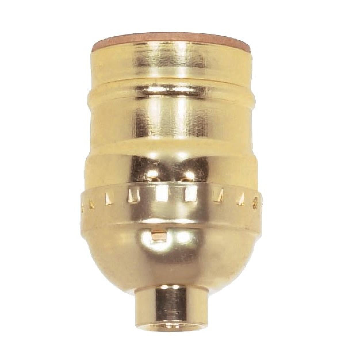 (4-Pack) Socket in Brite Gilt