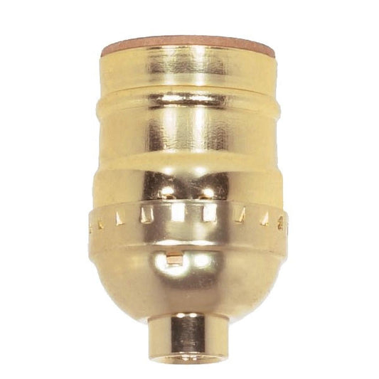 (4-Pack) Socket in Brite Gilt