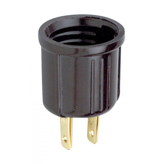 (4-Pack) Socket Outlet Adapter in Brown