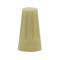 (4-Pack) Satco 90-469 Plastic Connector For 105C Supply Wire, 300V, Small, 4 #18 Max, Cream