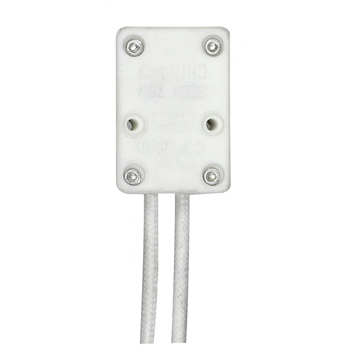 (4-Pack) Socket in White