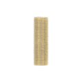 (4-Pack) Satco 90-5004 1/8 IP Steel Nipple, Yellow Zinc Plated, 1/2" Length, 3/8" Wide