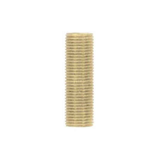 (4-Pack) Nipple in Yellow Zinc Plated