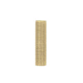 (4-Pack) Satco 90-5012 1/8 IP Steel Nipple, Yellow Zinc Plated, 1-1/2" Length, 3/8" Wide