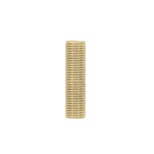 (4-Pack) Nipple in Yellow Zinc Plated