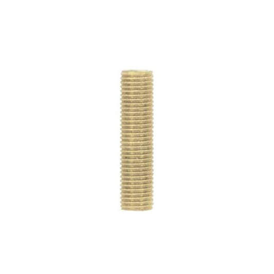 (4-Pack) Nipple in Yellow Zinc Plated