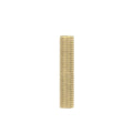 (4-Pack) Satco 90-5052 1/8 IP Steel Nipple, Yellow Zinc Plated, 6-1/2" Length, 3/8" Wide