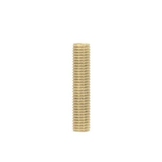 (4-Pack) Nipple in Yellow Zinc Plated