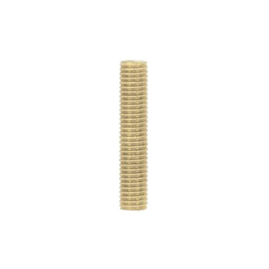 (4-Pack) Nipple in Yellow Zinc Plated
