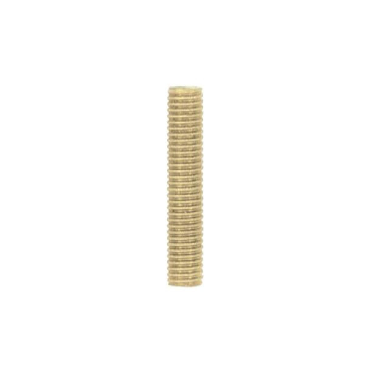 (4-Pack) Nipple in Yellow Zinc Plated