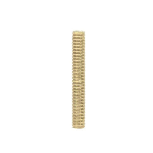 (4-Pack) Nipple in Yellow Zinc Plated