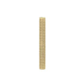 (4-Pack) Satco 90-5104 1/8 IP Steel Nipple, Yellow Zinc Plated, 13" Length, 3/8" Wide