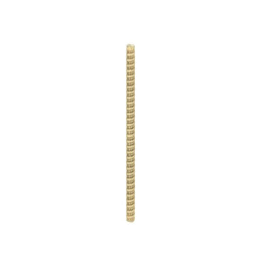 (4-Pack) Nipple in Yellow Zinc Plated