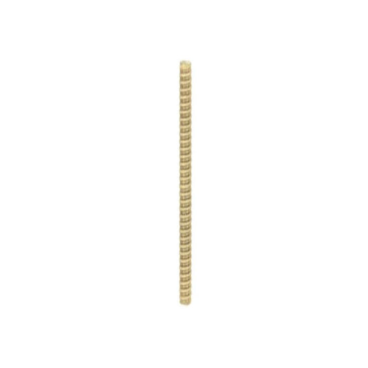 (4-Pack) Nipple in Yellow Zinc Plated