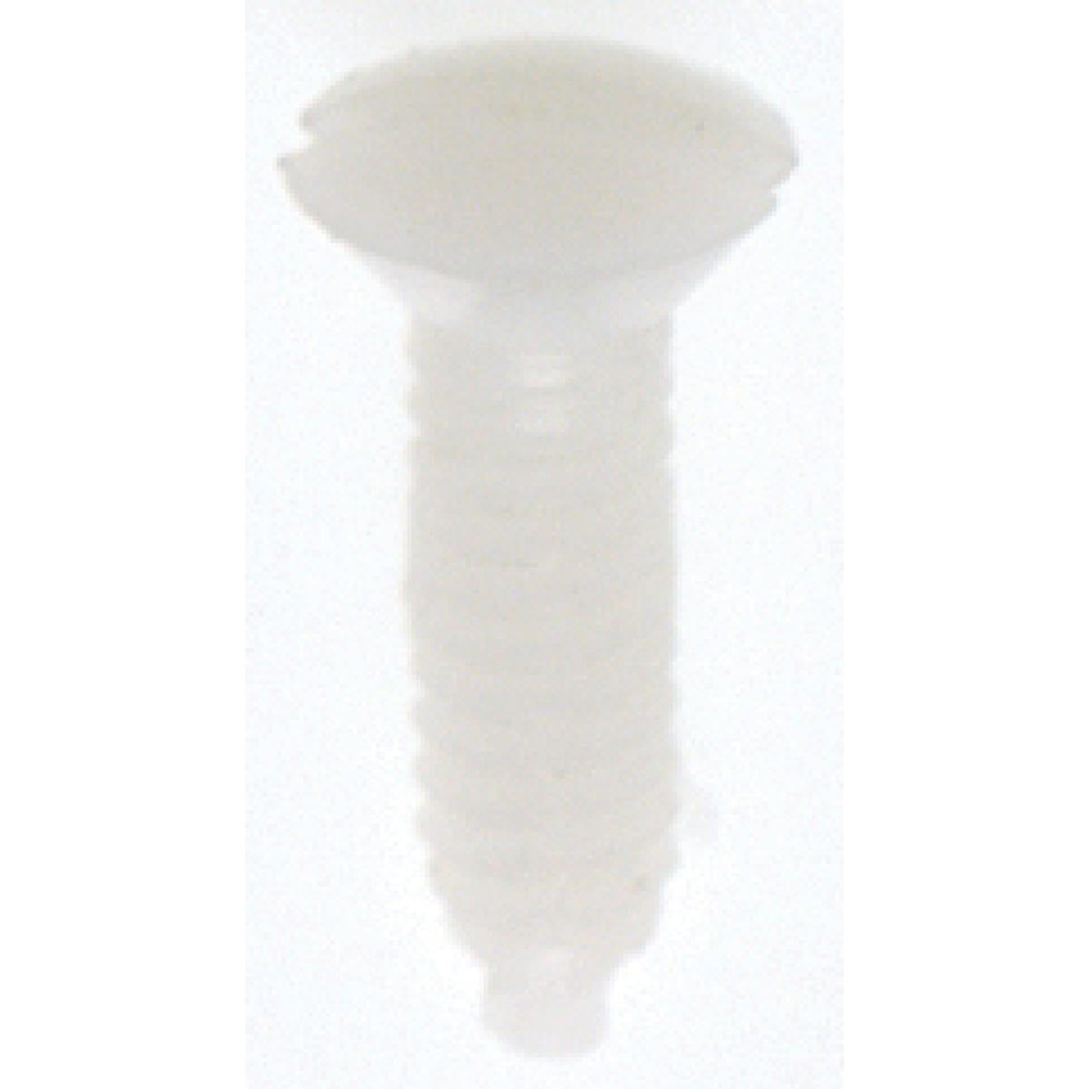 (4-Pack) Switchplate Screw in White