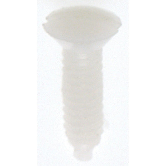 (4-Pack) Switchplate Screw in White