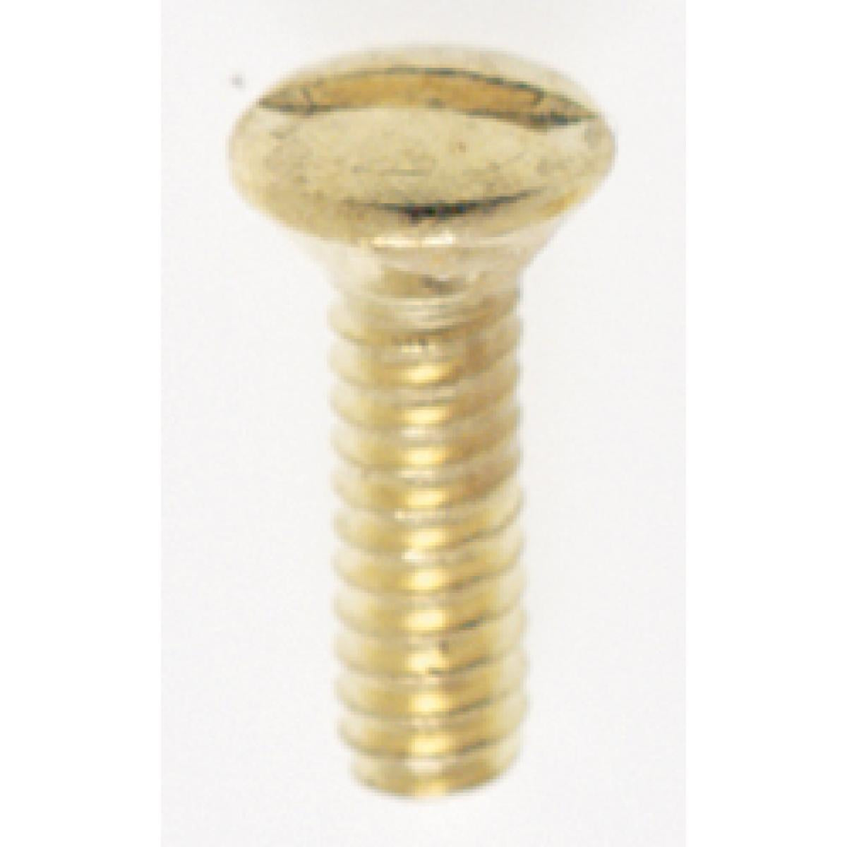 Satco - 90-538 - Switchplate Screw - Brass Plated