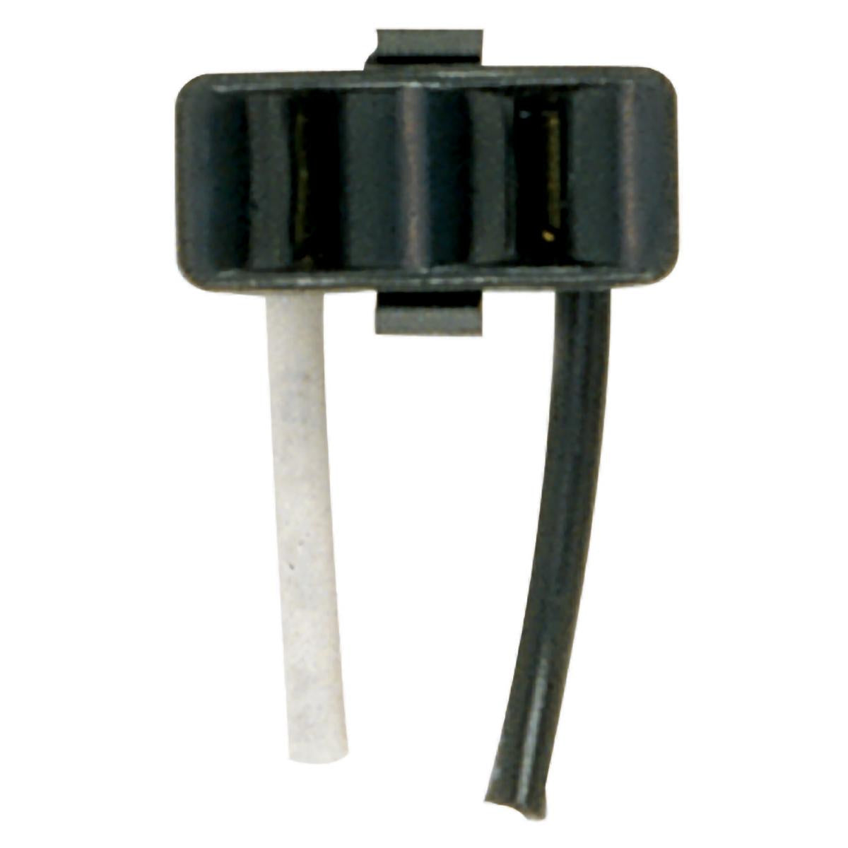 (4-Pack) Wire Snap-In Convenience Outlet in Black