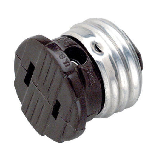 (4-Pack) Socket Plug Adapter in Brown