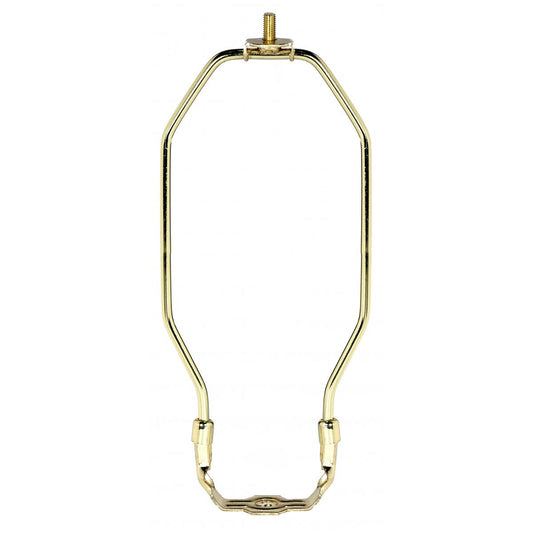(4-Pack) Heavy Duty Harp in Polished Brass