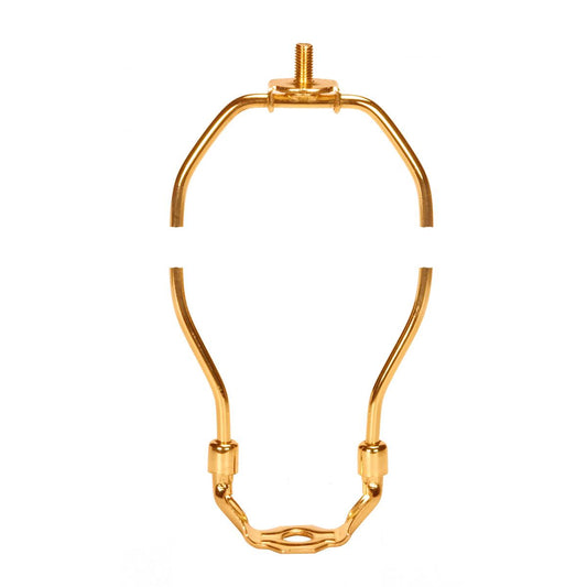 (4-Pack) Heavy Duty Harp in Polished Brass