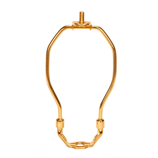 (4-Pack) Light Duty Harp in Polished Brass