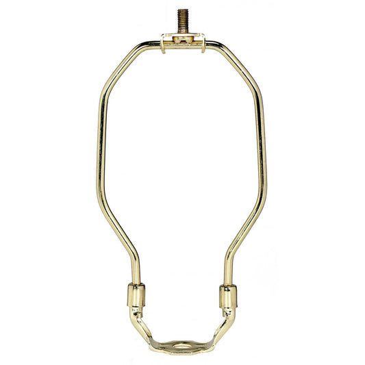 (4-Pack) Light Duty Harp in Polished Brass
