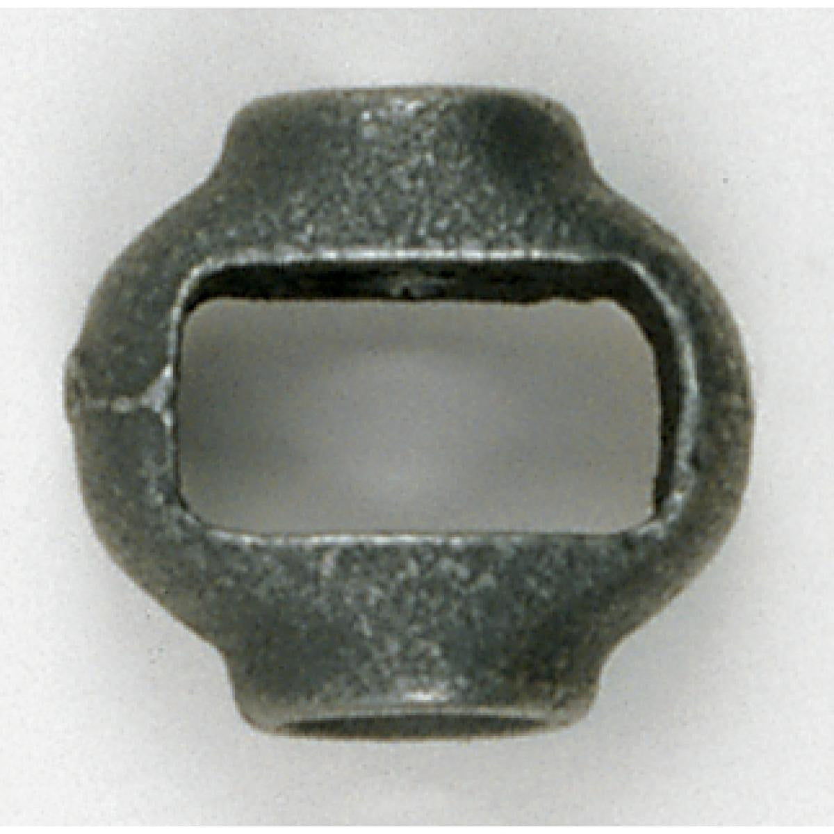 (4-Pack) 1" Malleable Iron Hickey in Industrial Iron