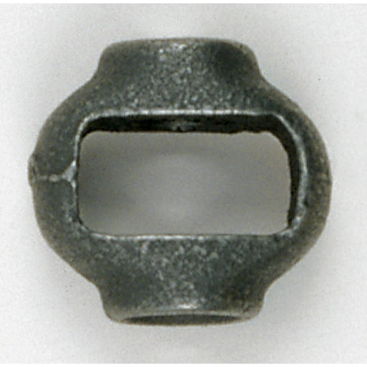 (4-Pack) 1" Malleable Iron Hickey in Industrial Iron