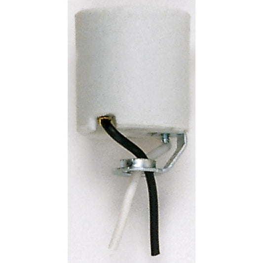 (4-Pack) Socket in White