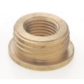 (4-Pack) Satco 90-765 Brass Reducing Bushing, Unfinished, 3/8 M x 1/4 F, With Shoulder