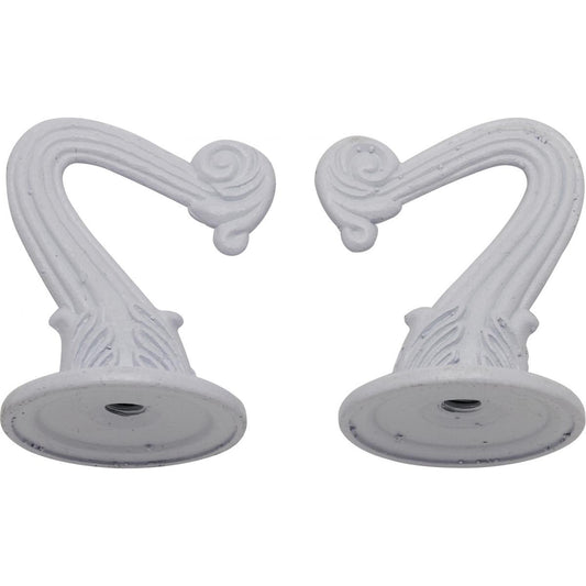 (4-Pack) Swag Hook Kit in White