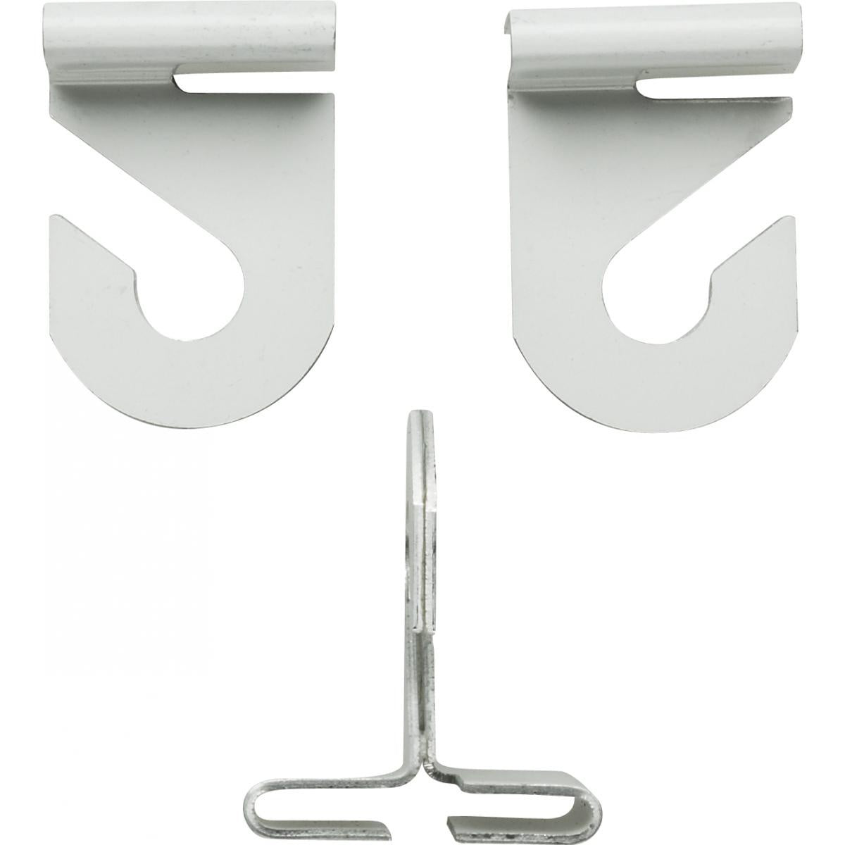 (4-Pack) Drop Ceiling Hook Set in White