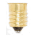 (4-Pack) French To Candelabra E14 - E12 Reducer in Gold