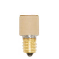 (4-Pack) Satco 92-408 Candelabra To Candelabra E12, E12 Extender, 5/8" Overall Extension, 75W, 120V, Glass