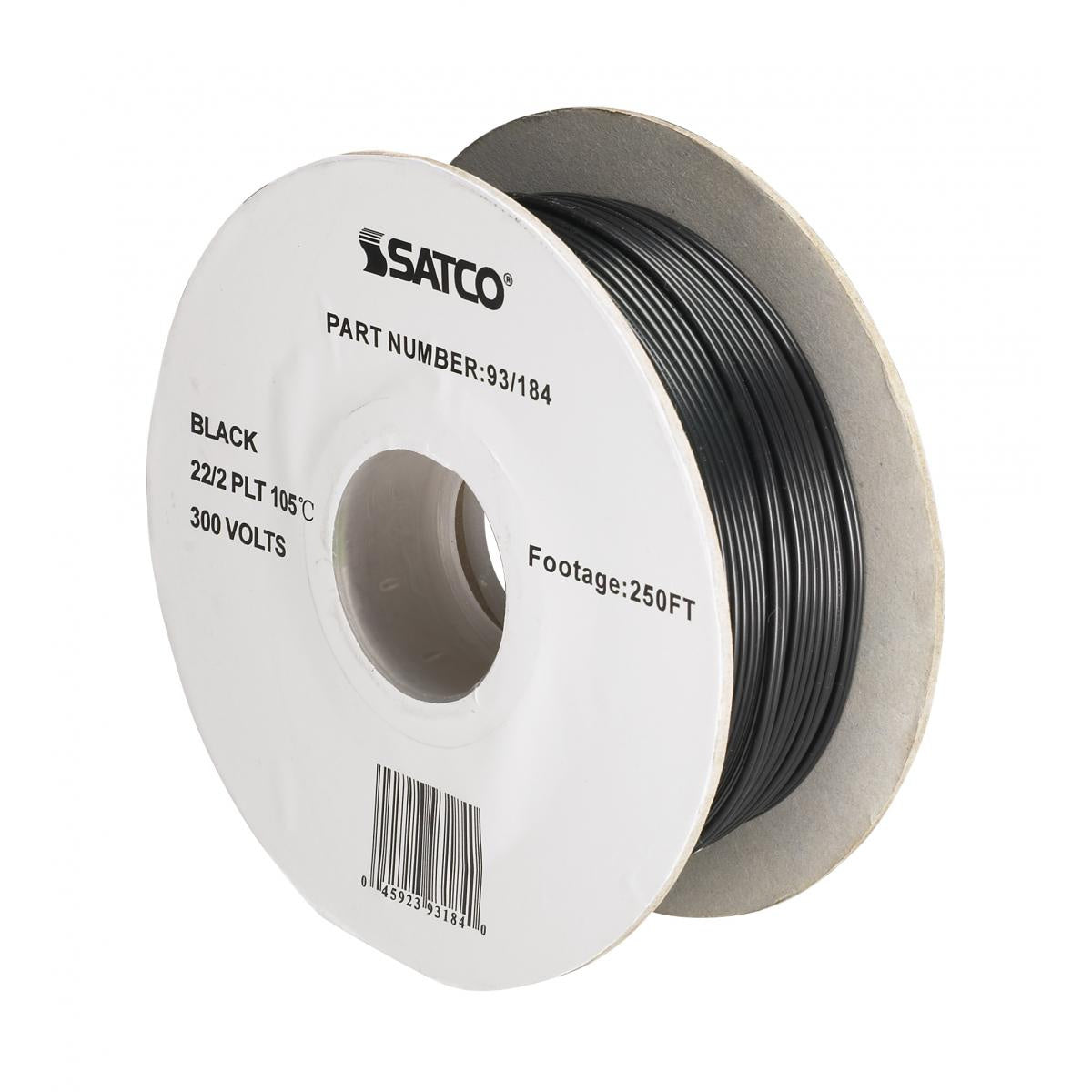 Lamp And Lighting Bulk Wire in Black