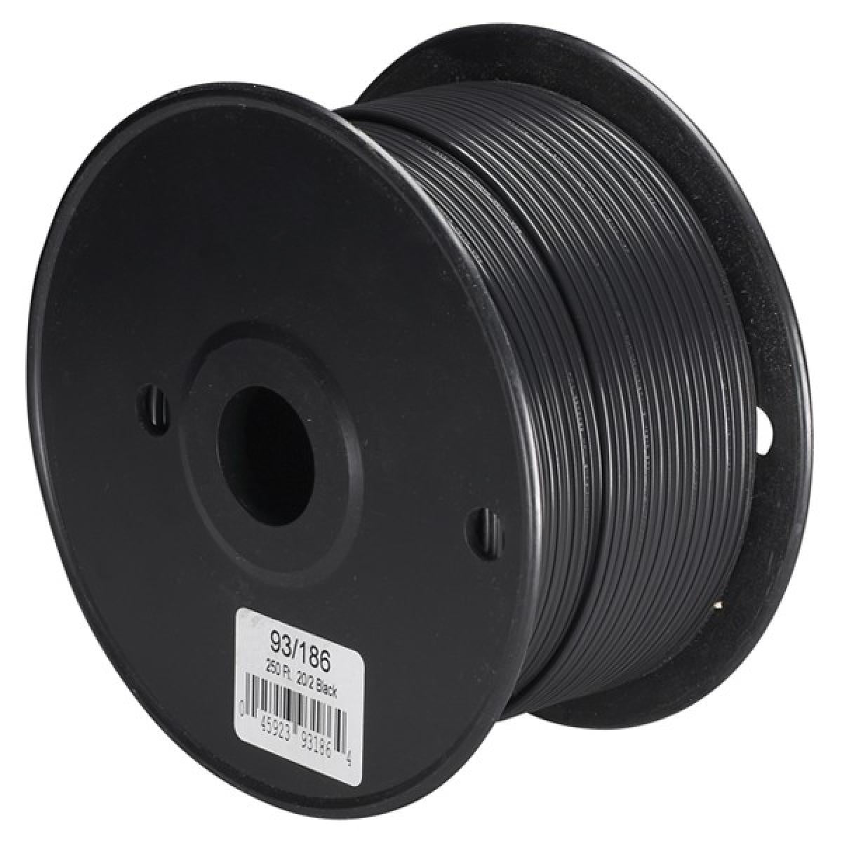 Satco - 93-186 - Lamp And Lighting Bulk Wire - Black
