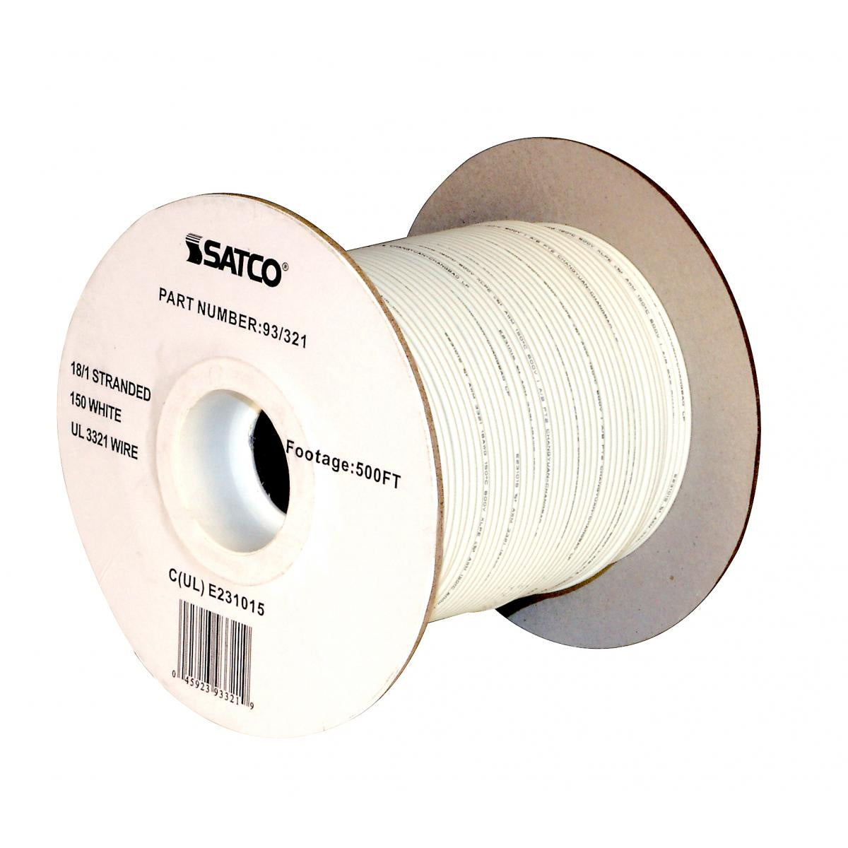 Lighting Bulk Wire in White
