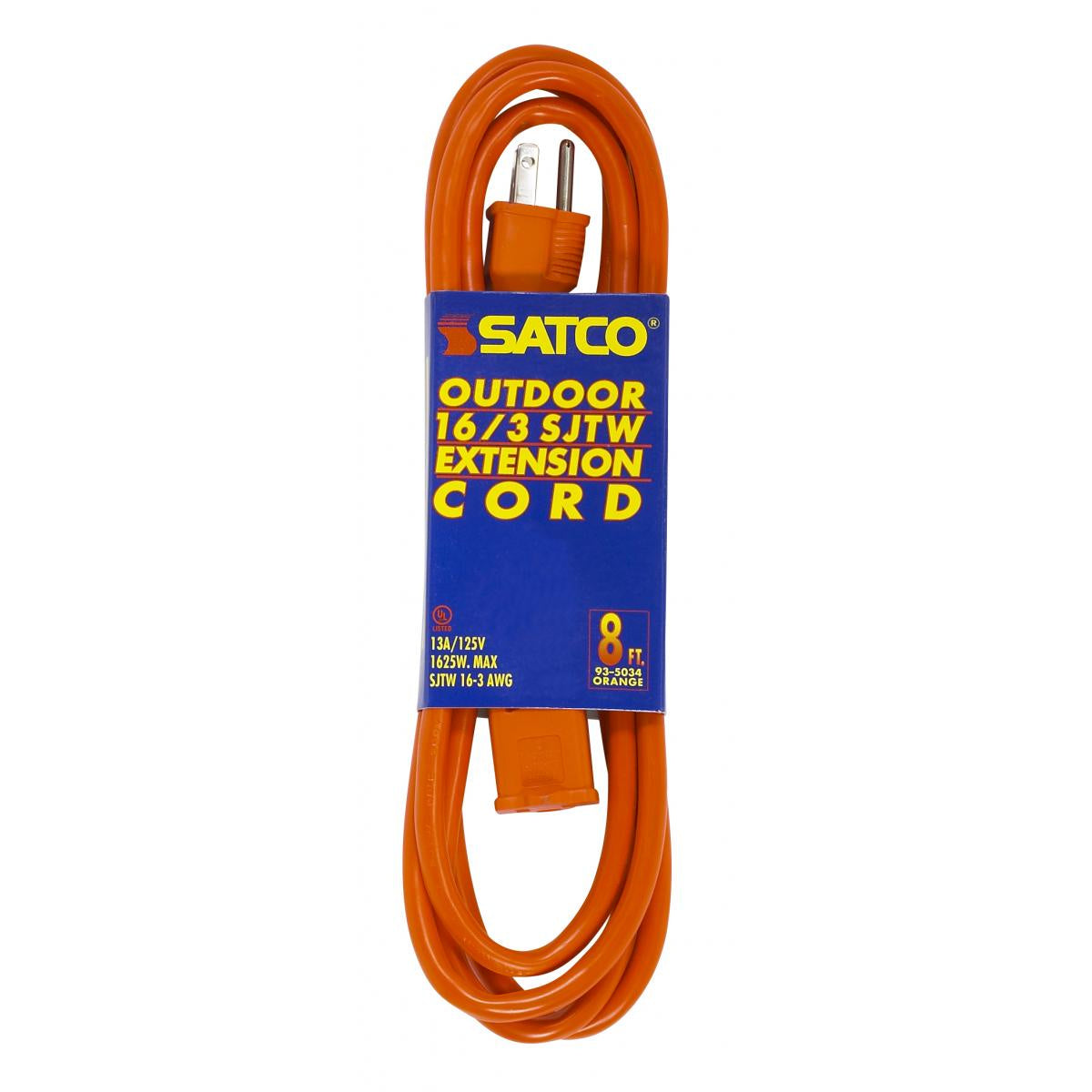 Satco - 93-5034 - Extension Cord - Orange