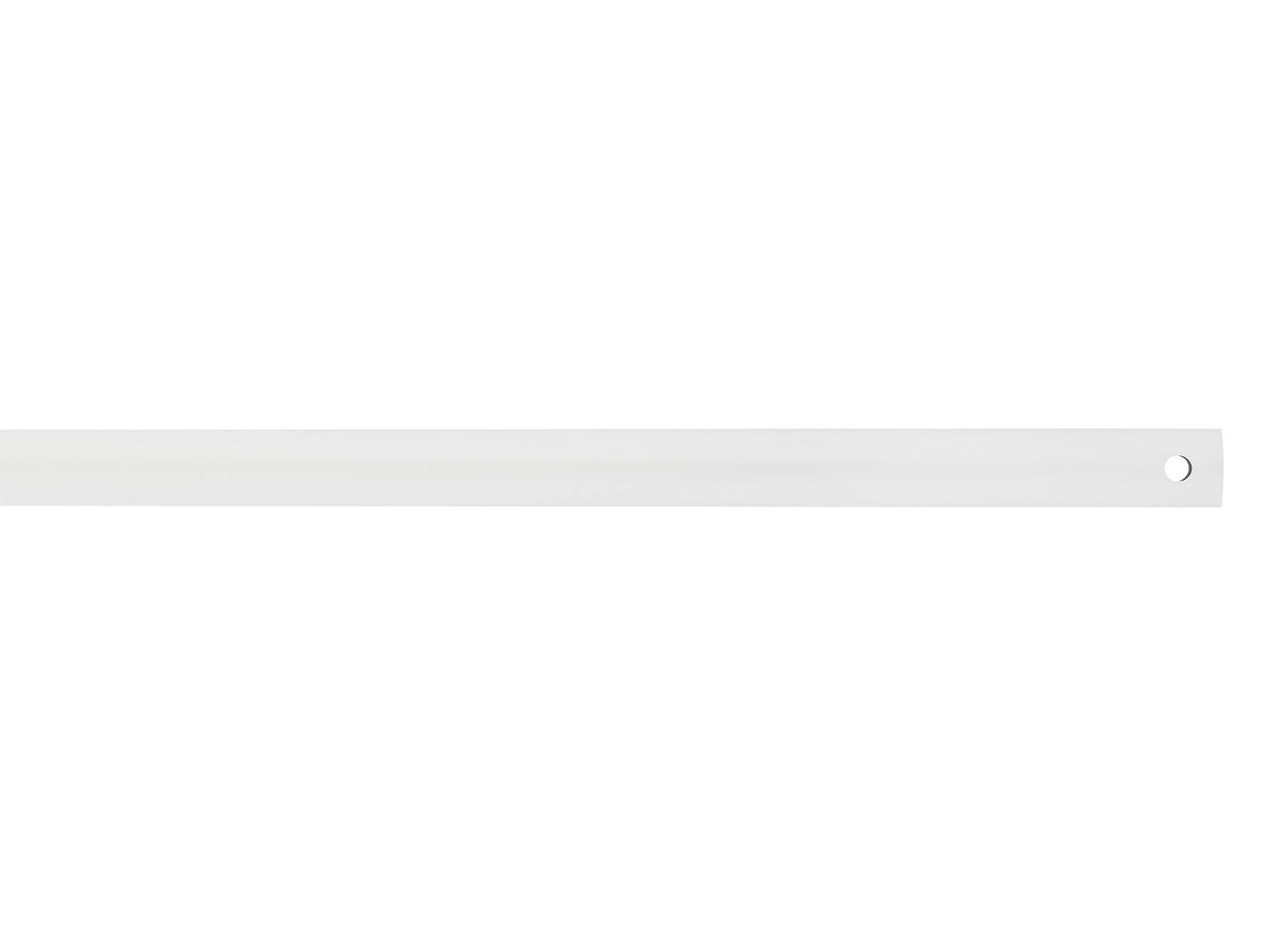 Universal Downrod in Matte White