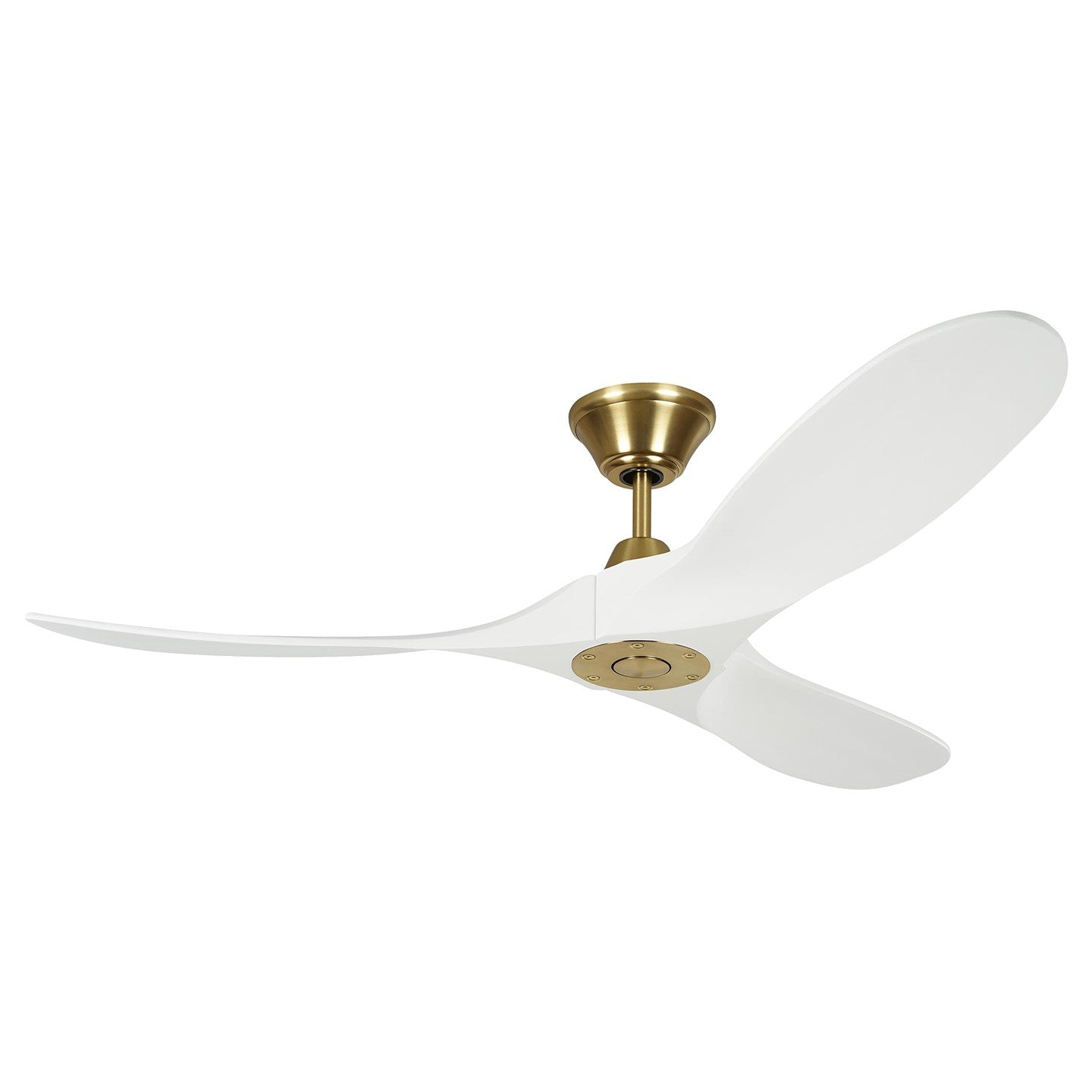Maverick 52" Ceiling Fan in Burnished Brass