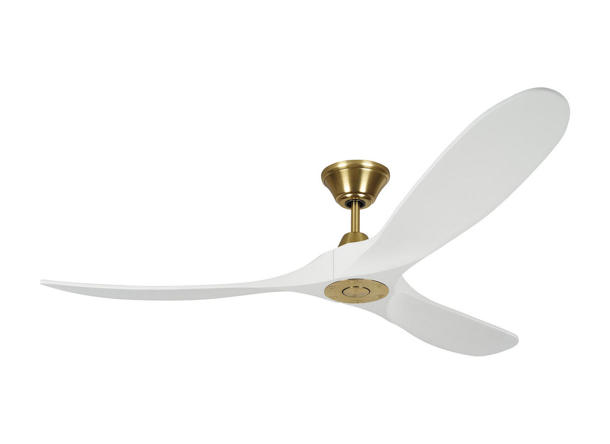 Maverick 60" Ceiling Fan in Burnished Brass