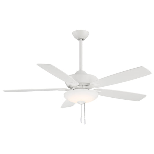 Minute 52"Ceiling Fan in Flat White