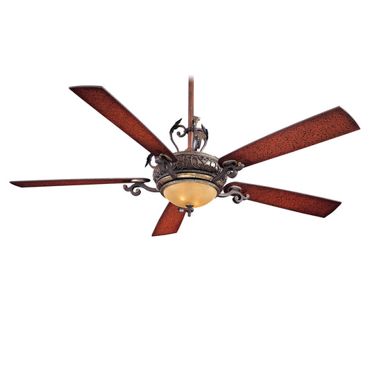 Napoli 68"Ceiling Fan in Sterling Walnut