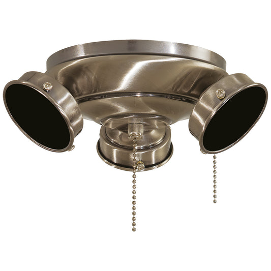 Timeless LED Ceiling Fan Light Kit in Burnished Nickel