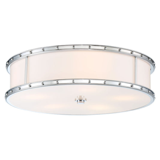 Flush Mount LED Flush Mount in Chrome