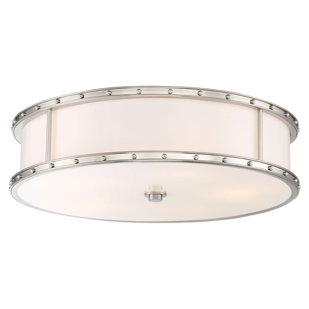 Flush Mount LED Flush Mount in Brushed Nickel